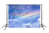 Cielo Hermoso Arco Iris Telón de Fondo Diseñado por la Fotografía de Beth Hrachovina