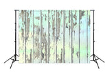 Telón de Fondo Sucio de Textura de Madera Verde para Fotografía Diseñado por Beth Hrachovina