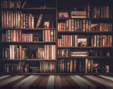 Bookshelf Back to School Theme Backdrops DBD-19341