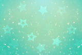 Blue Stars Baby Shower Green Backdrop for Photography D300
