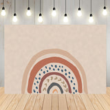 Boho Rainbow Party Banner Decoración Telón de fondo D759