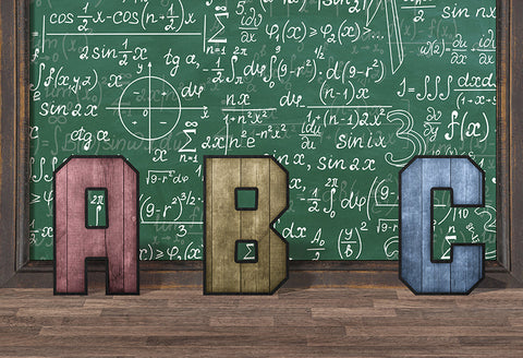 Back To School Classroom  Backdrop for Photo Booth