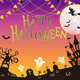 Fondo de Halloween Telón de Fondo del Festival Fondo Fotográfico de Bruja G-779