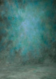 Sombras Azules y Verdes Telón de Fondo de Textura Abstracta para Estudio GA-53