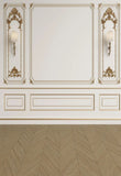 Classic Interior Wall with Mouldings Backdrop for Photos GA-68