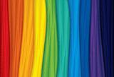 Birthday Backdrops Rainbow Background Curtains Backdrops HJ04268