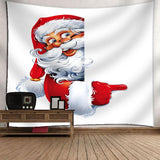 Xmas Home Christmas Starry Snowy Night Decor for Dorm Bedroom Living Room B-494
