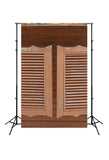 Rustic Barn Door Western Cowboy Farm Backdrop for Studio J03180