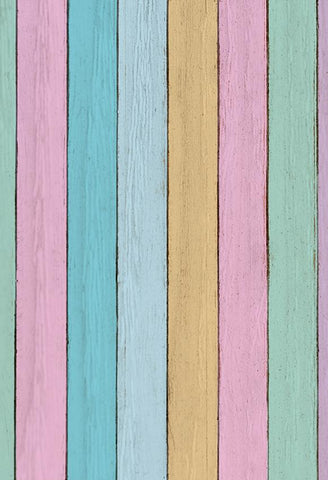 Telón de Fondo para Estudio Fotográfica de Madera Colorida LM-H00133