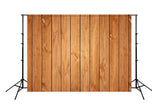 Telón de Fondo para Estudio Fotográfica de Textura de Madera Marrón LM-H00213