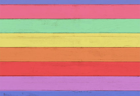 Fondo Fotográfico de Pared de Madera Colorida LM-H00217
