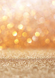 Beautiful Golden Dots Bokeh Portrait  Backdrop for Photo Booths S-1157