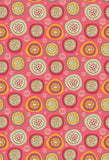 Backdrop Polka Dot Printed Background Pink Backdrop S-2638