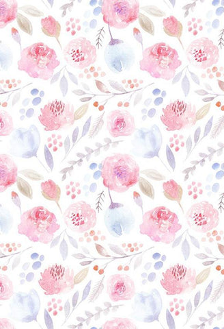 Patterned Backdrops Flower  Backgrounds Backdrops Beautiful S-2844