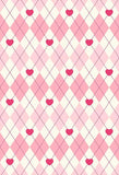 Plaid Backdrop Pink Background S-2835