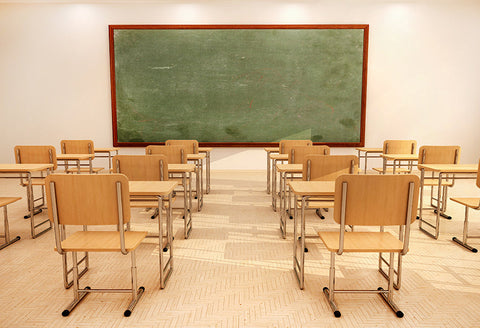 Back to School Classroom Photo Shoot Backdrop