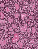 Step and Repeat  Hearts Backdrop for  Valentine's Photography  VAT-11