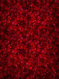 Fondo de Pétalos de Rosa Roja para Sesión Fotográfica de Estudio KAT-69