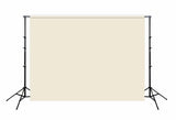 Pale Yellow Solid Color Photography Backdrop S7
