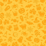 Fondo de Halloween de Calabazas Amarillas Telón de Fondo para la Fotografía de Niños DBD-19001