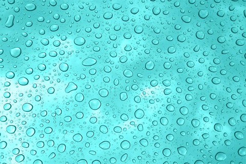 Teal Rain Drops Backdrop  for Photo Studio 